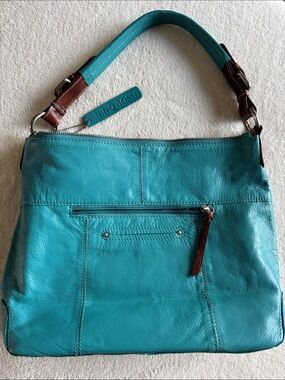 Nino Bossi Leather Hobo Bag vintage